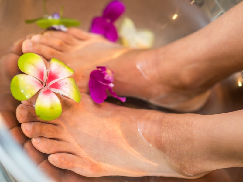 "Silky Foots" Voetspa met paraffine en massage